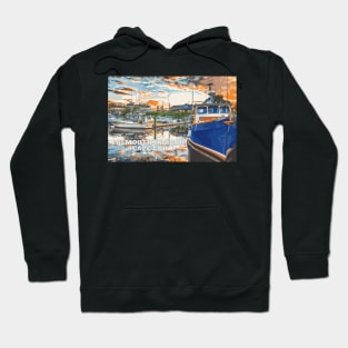 Falmouth Harbor, Cape Cod Hoodie